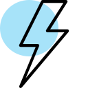 Lightning Fast Services Icon